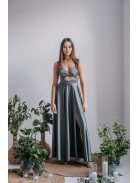 Army Zöld Maxi Ruha Nyitott Hasrésszel - Fiatalos Elegancia