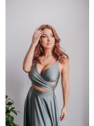 Gyönyörű Army Zöld Maxi Ruha - Nőies Elegancia és Stílus