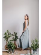 Elegáns Army Maxi Ruha Átlapolt Mellrésszel - Stílus és Kifinomultság