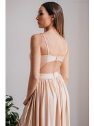 Fiatalos és Trendi Maxi Ruha - Pezsgő Színű Elegancia