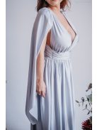 Scarlett - különleges maxi ruha keresztezett hátrésszel filigrana színben