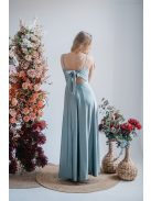 Dália – foresty színű maxi furfangos hátrésszel 