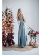 Dália – foresty színű maxi furfangos hátrésszel 