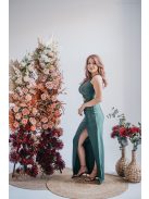 Eliza - goblin színű különleges maxi ruha szűk szoknyával 