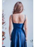Yvonne - maxi ruha keresztezett felsővel blue scuro színben