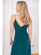 Zelma – spagetti pántos, mély dekoltázsú muszlin maxi ruha.