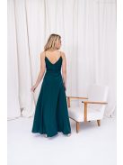 Zelma – spagetti pántos, mély dekoltázsú muszlin maxi ruha.