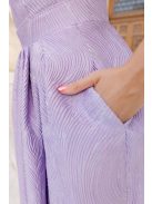 Kitti – Lila jacquard maxi ruha egyenes dekoltázzsal 